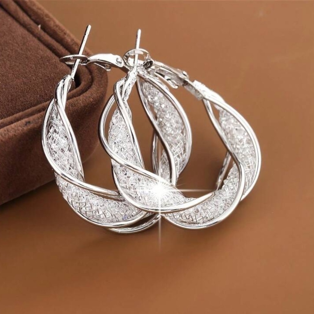 925 Hoop earrings ✨